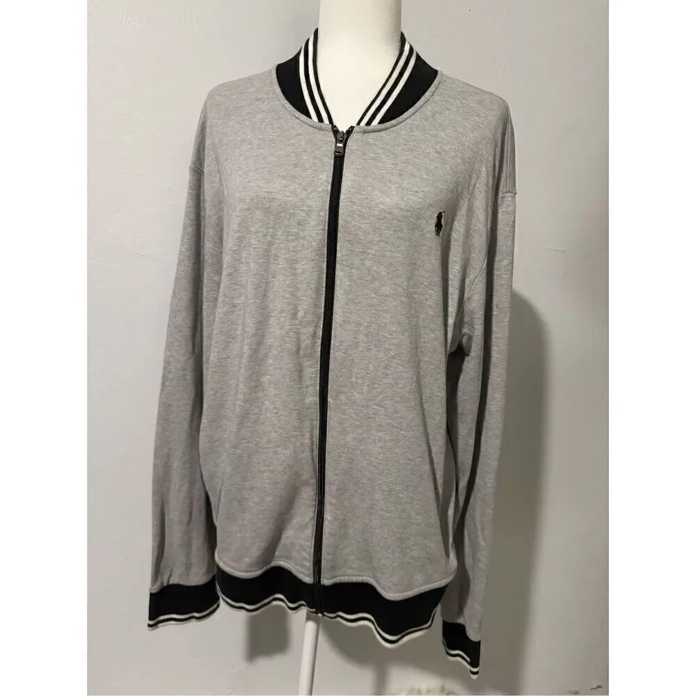 Polo Ralph Lauren Men’s cotton bomber full zip jacket XL